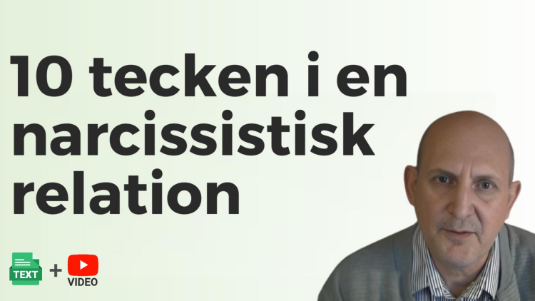10 tecken i en narcissistisk relation