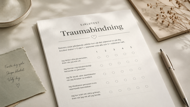 Självtest Är du fast i en traumabindning