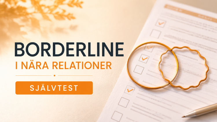 Självtest Borderline i nära relationer
