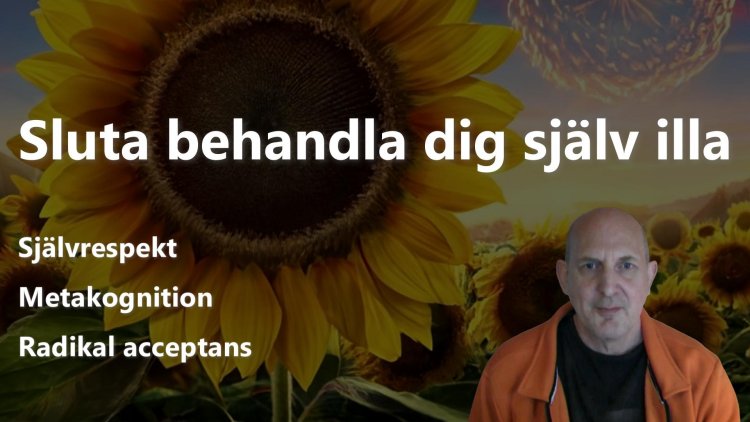 Sluta behandla dig själv illa
